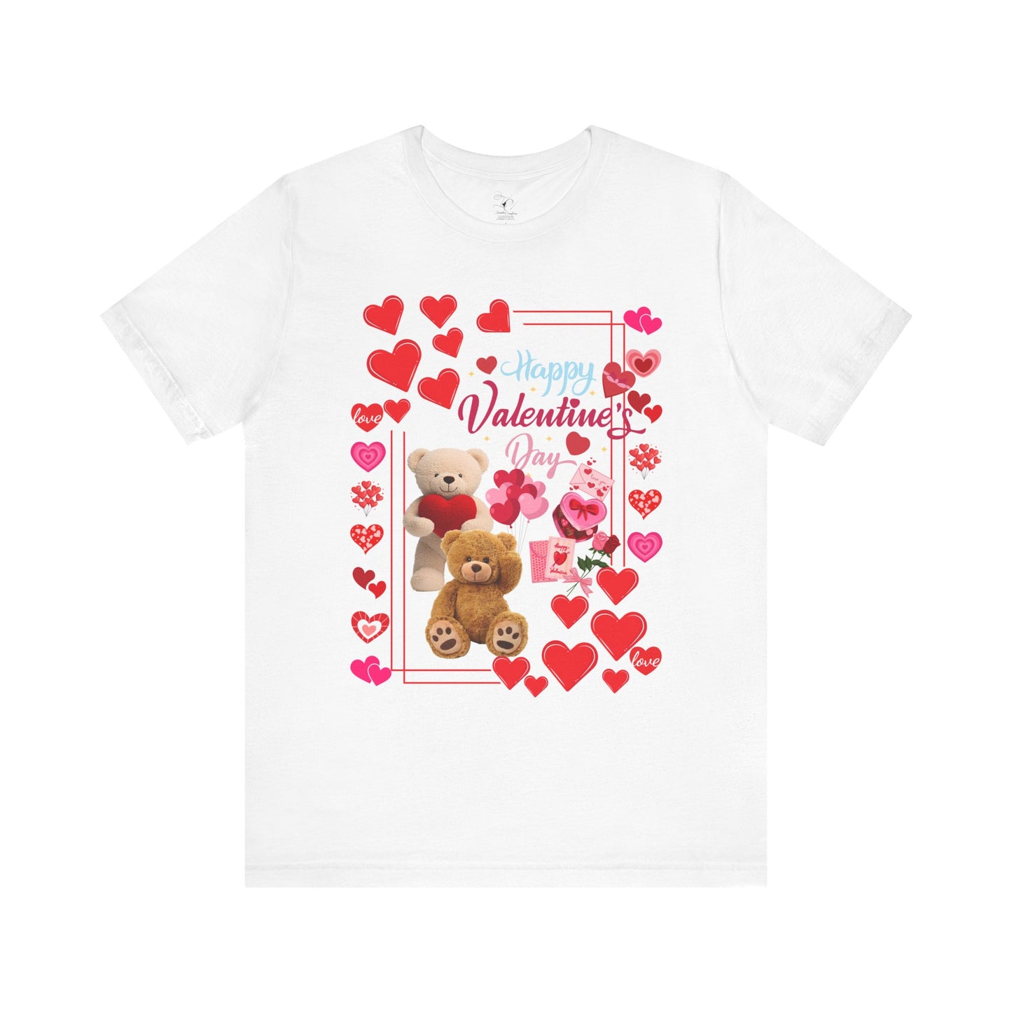 Valentine's Day Teddy Heart Tee