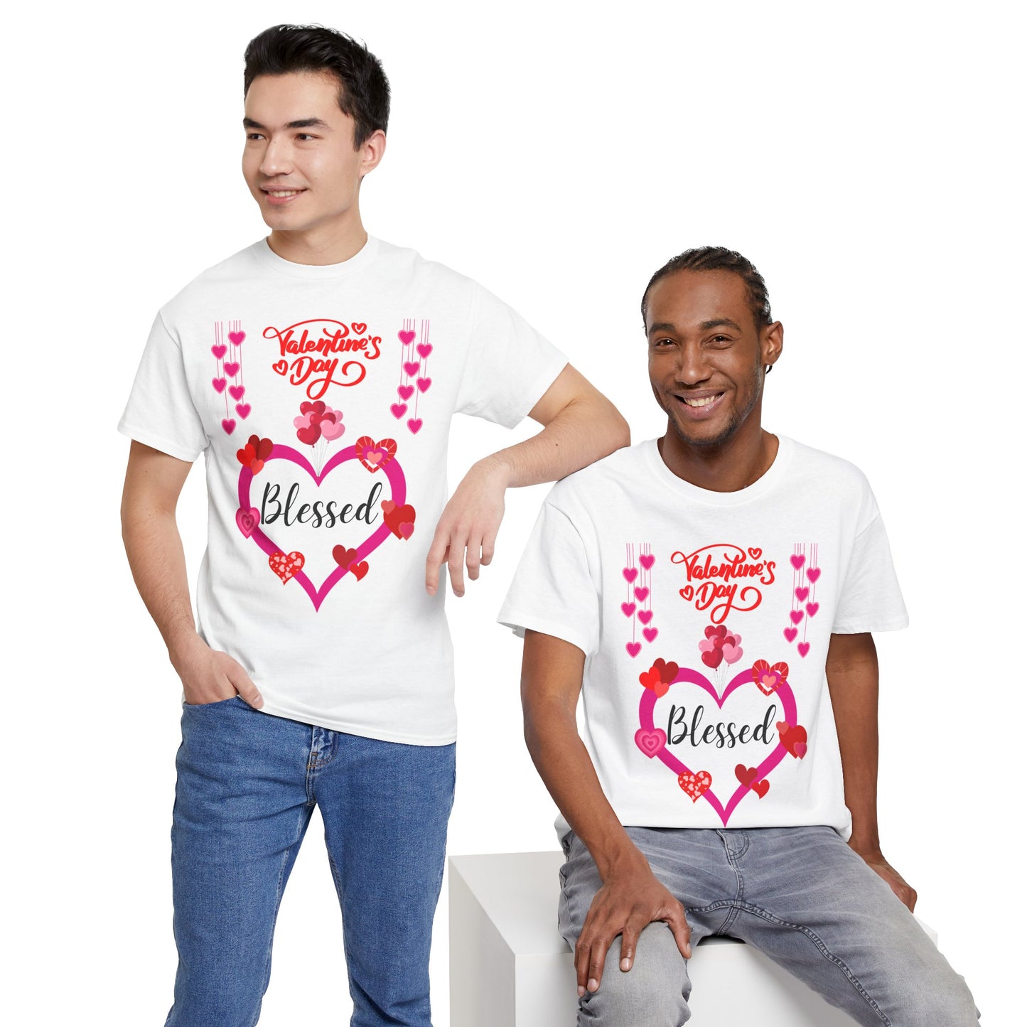 Blessed Heart Valentine T-Shirt