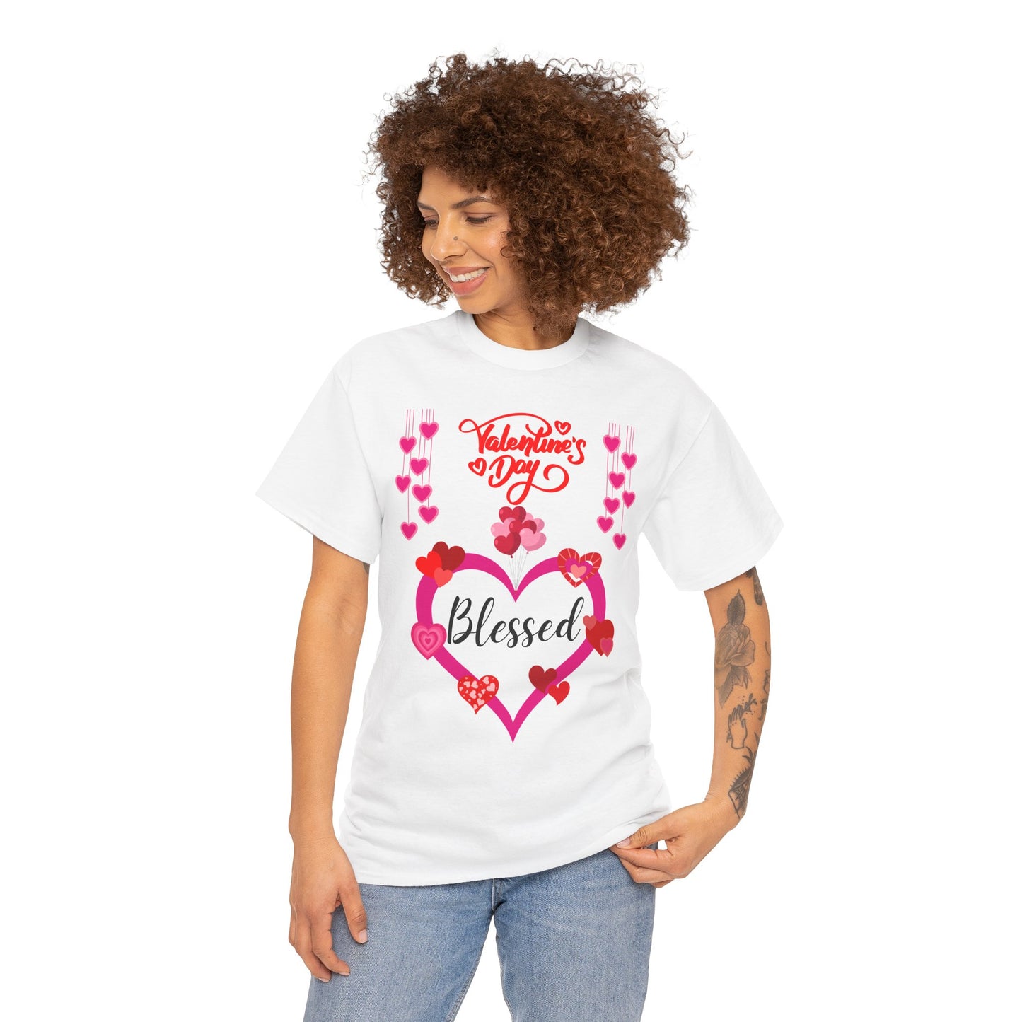 Blessed Heart Valentine T-Shirt
