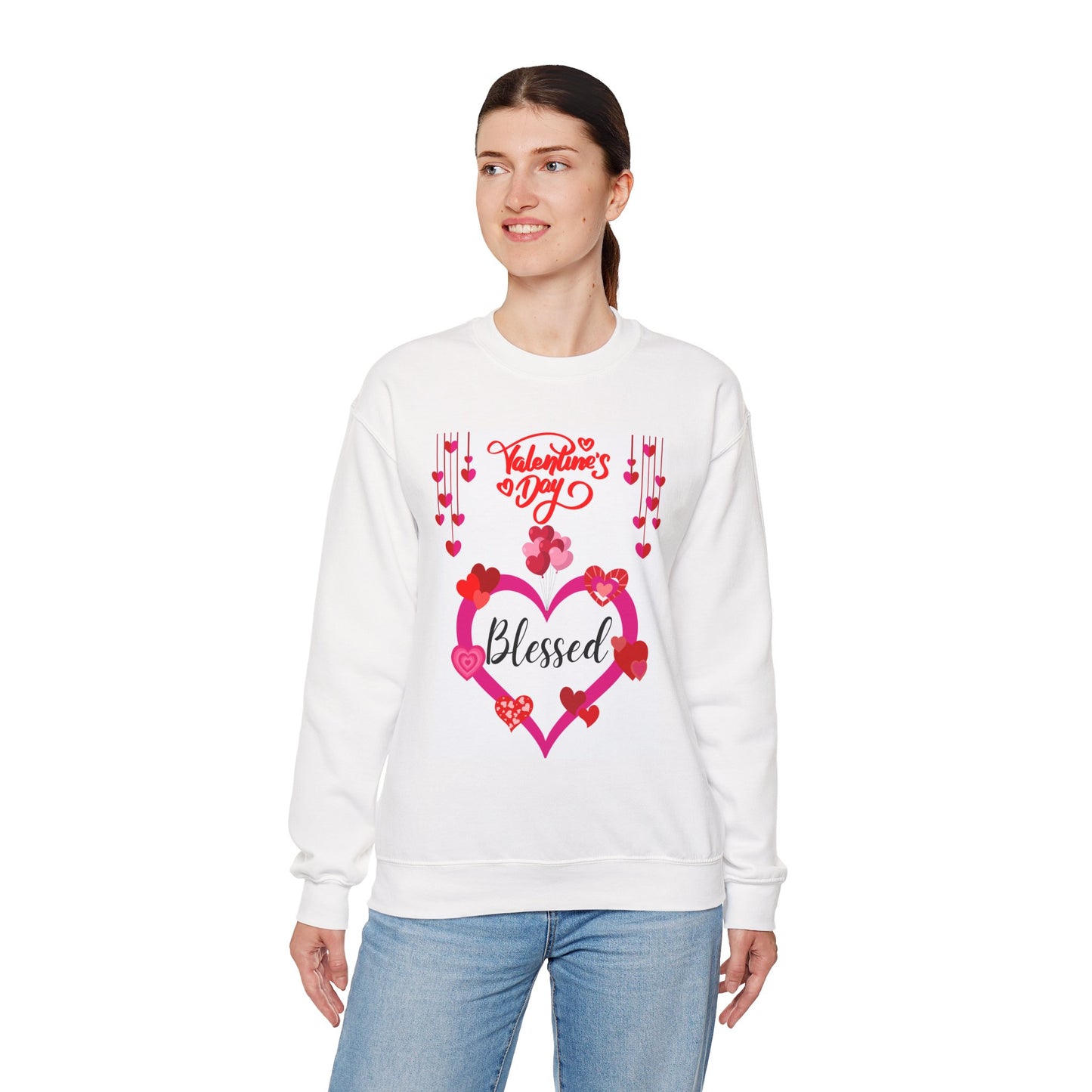 Valentine's Day Blessed Sweatshirt