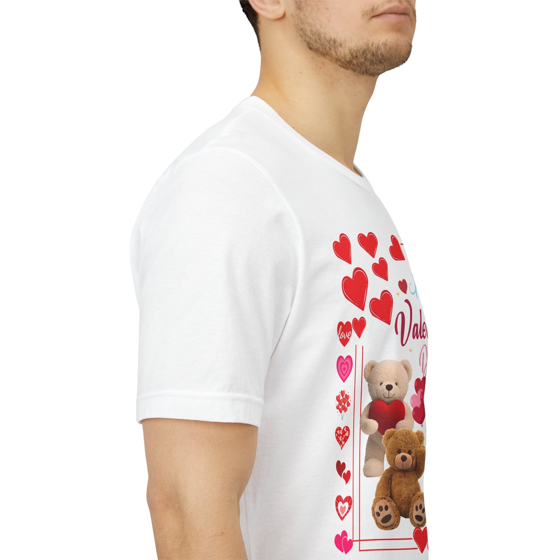Valentine's Day Teddy Heart Tee