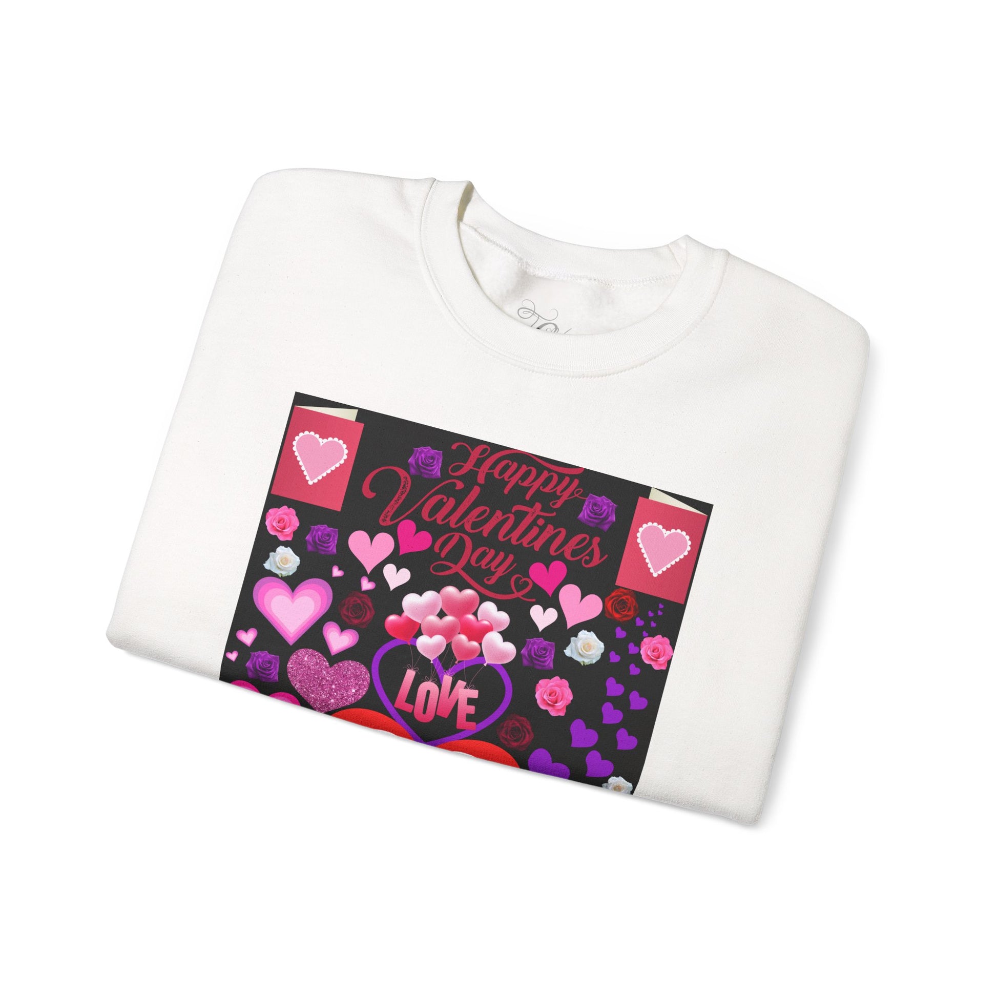 Valentines Day Heart Love Sweatshirt