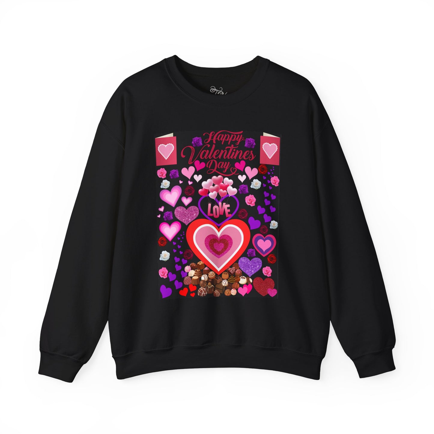 Valentines Day Heart Love Sweatshirt