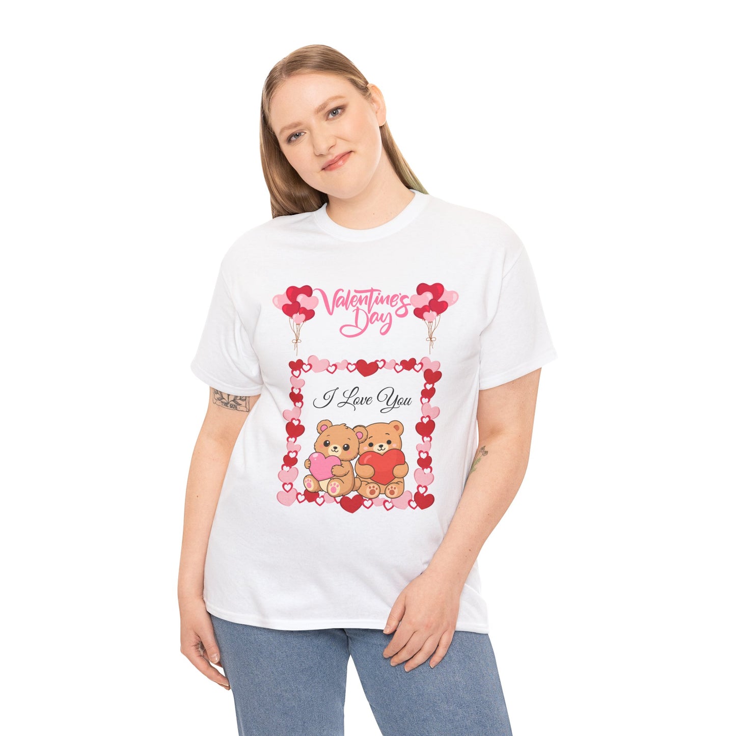 Valentine's Day I Love You Teddy Bears T Shirt