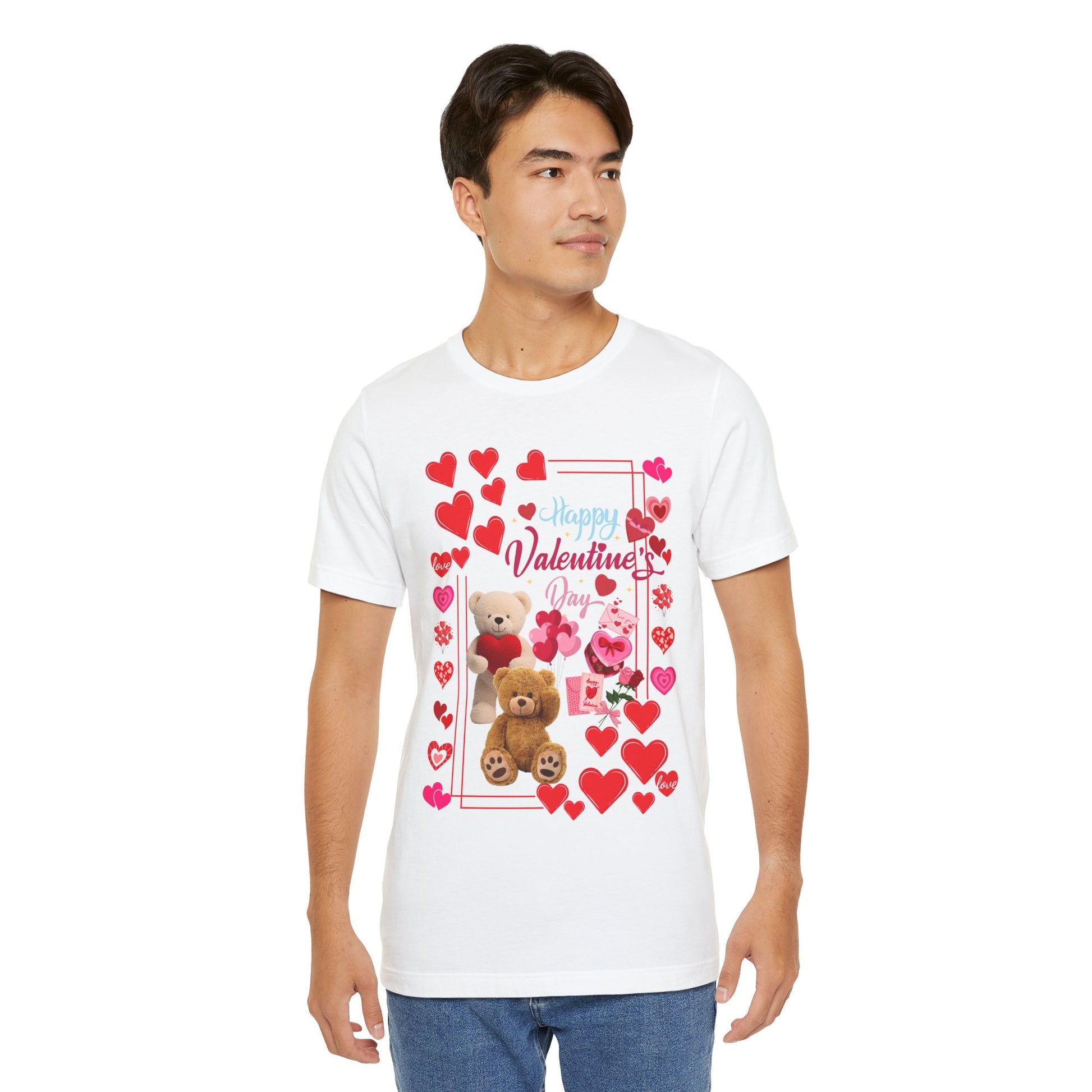 Valentine's Day Teddy Heart Tee