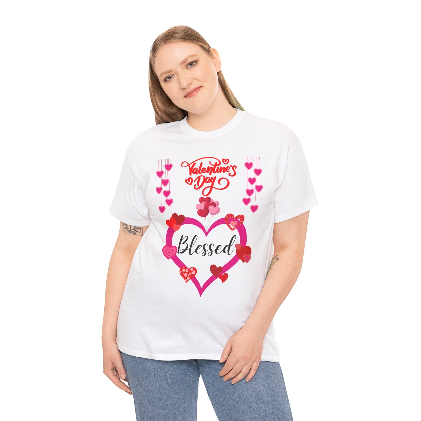 Blessed Heart Valentine T-Shirt