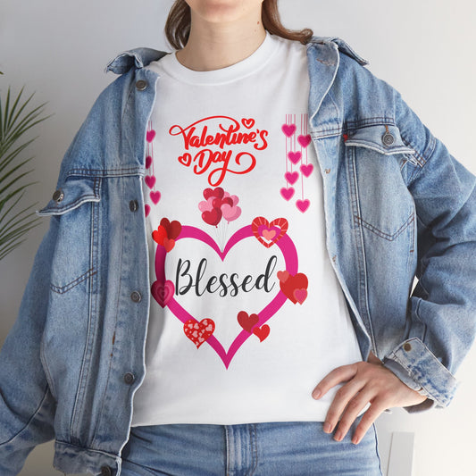 Blessed Heart Valentine T-Shirt