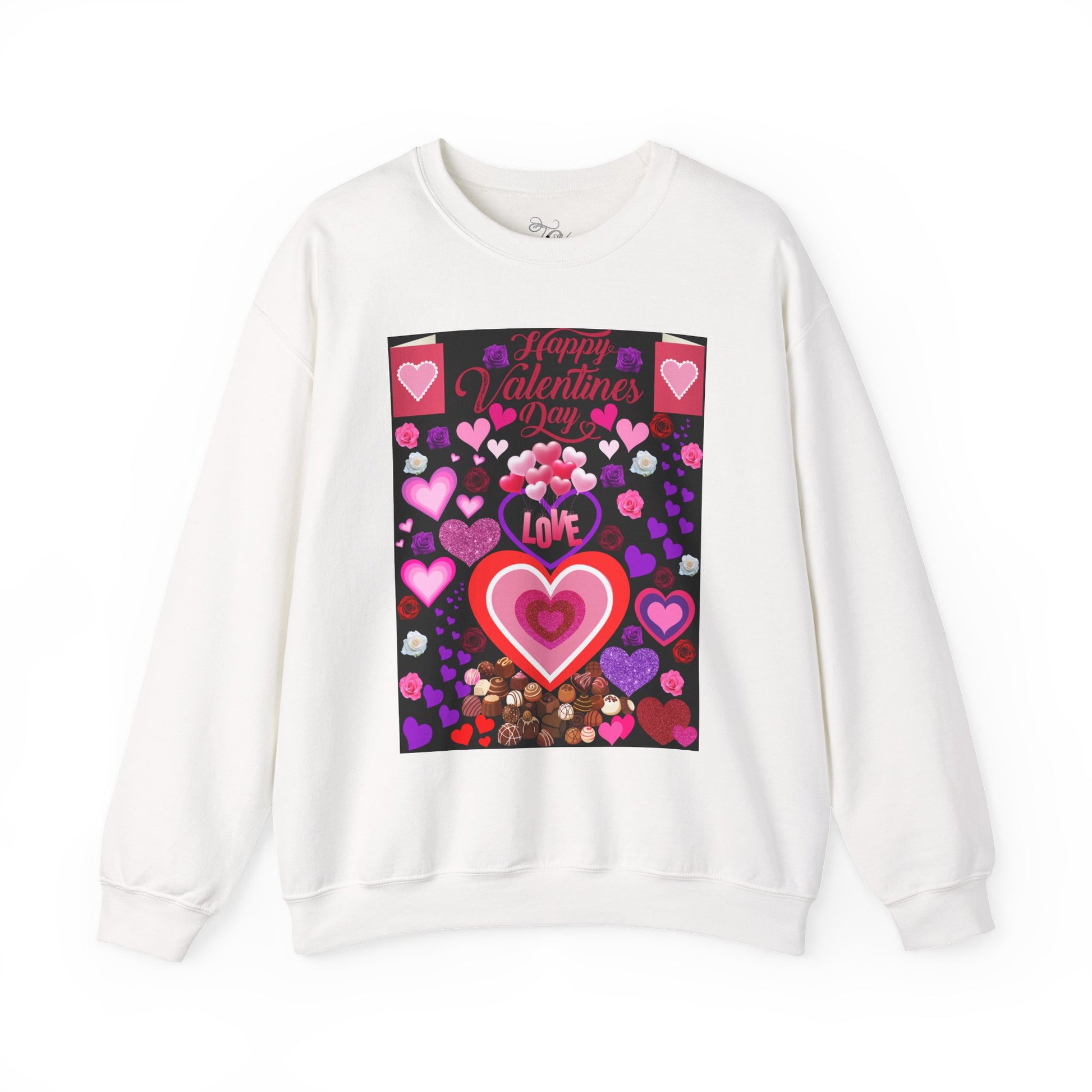 Valentines Day Heart Love Sweatshirt
