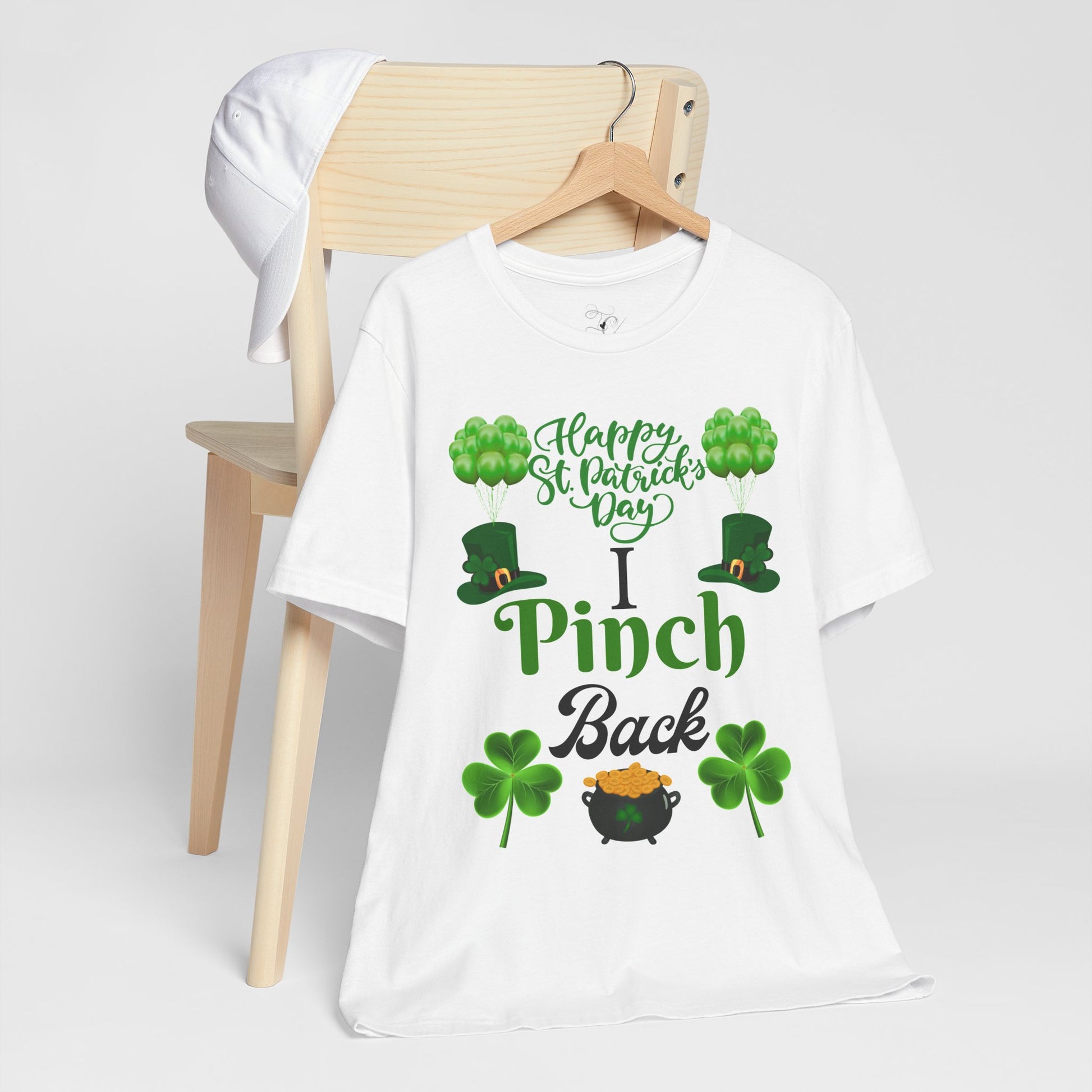 St Patrick's Day I Pinch Back T Shirt