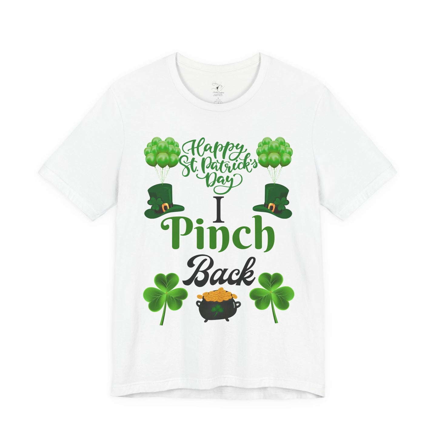 St Patrick's Day I Pinch Back T Shirt