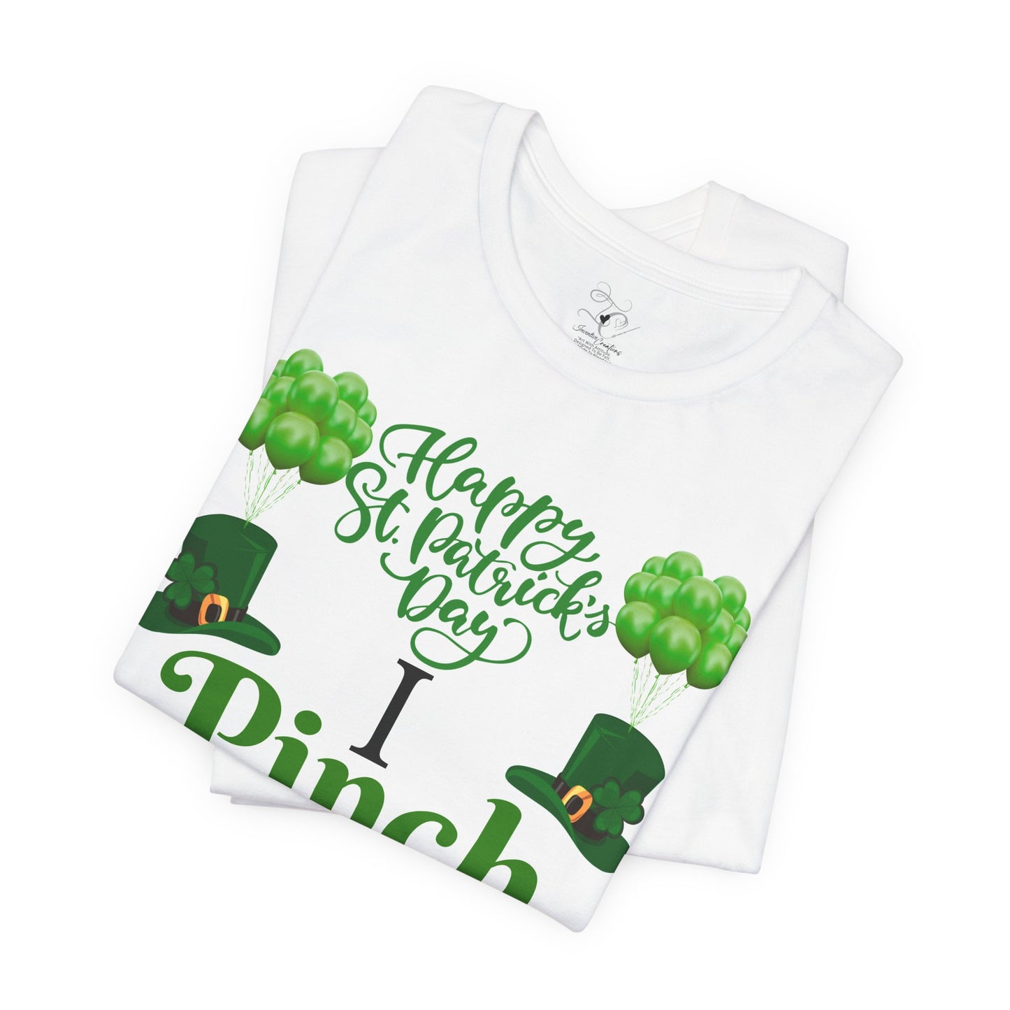 St Patrick's Day I Pinch Back T Shirt