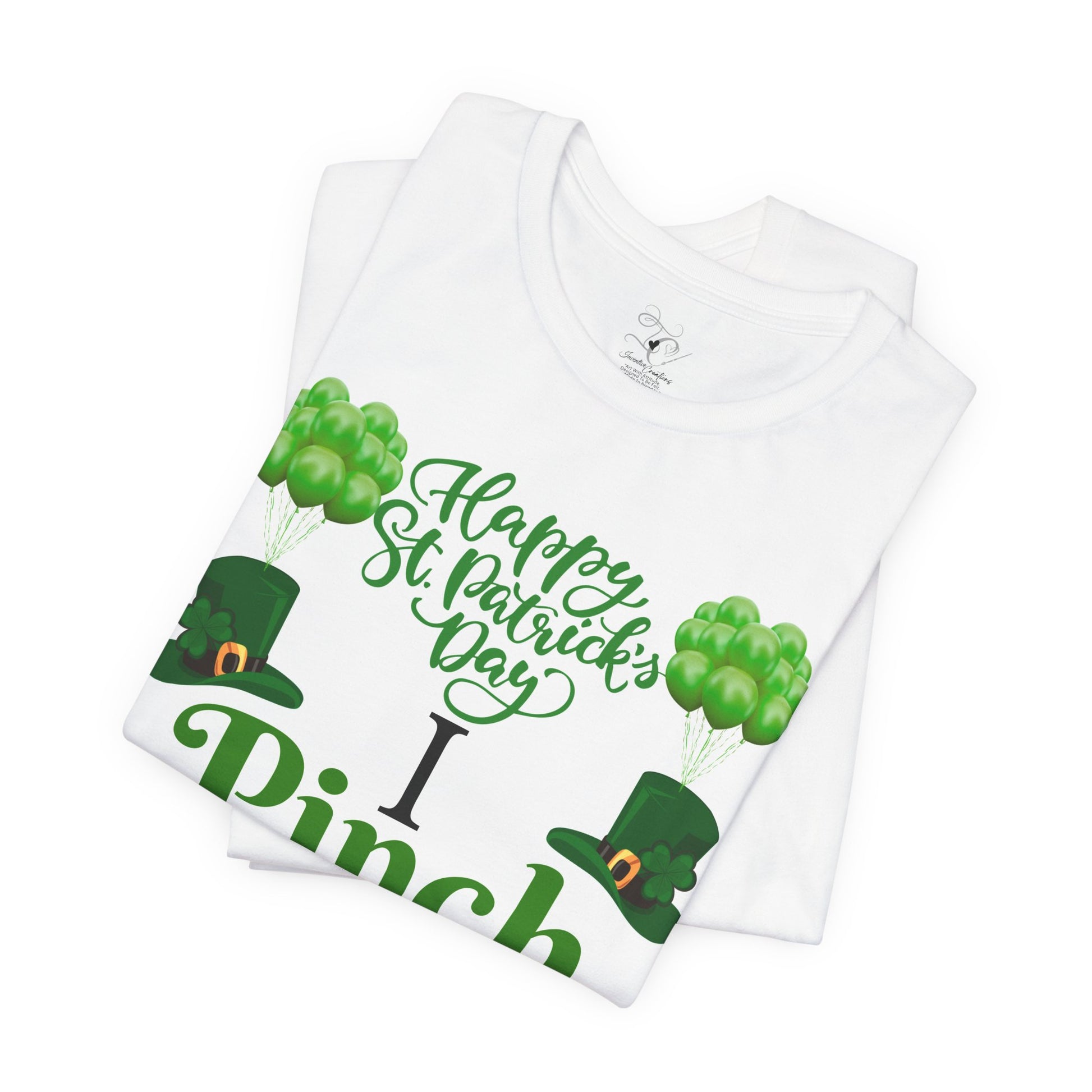 St Patrick's Day I Pinch Back T Shirt