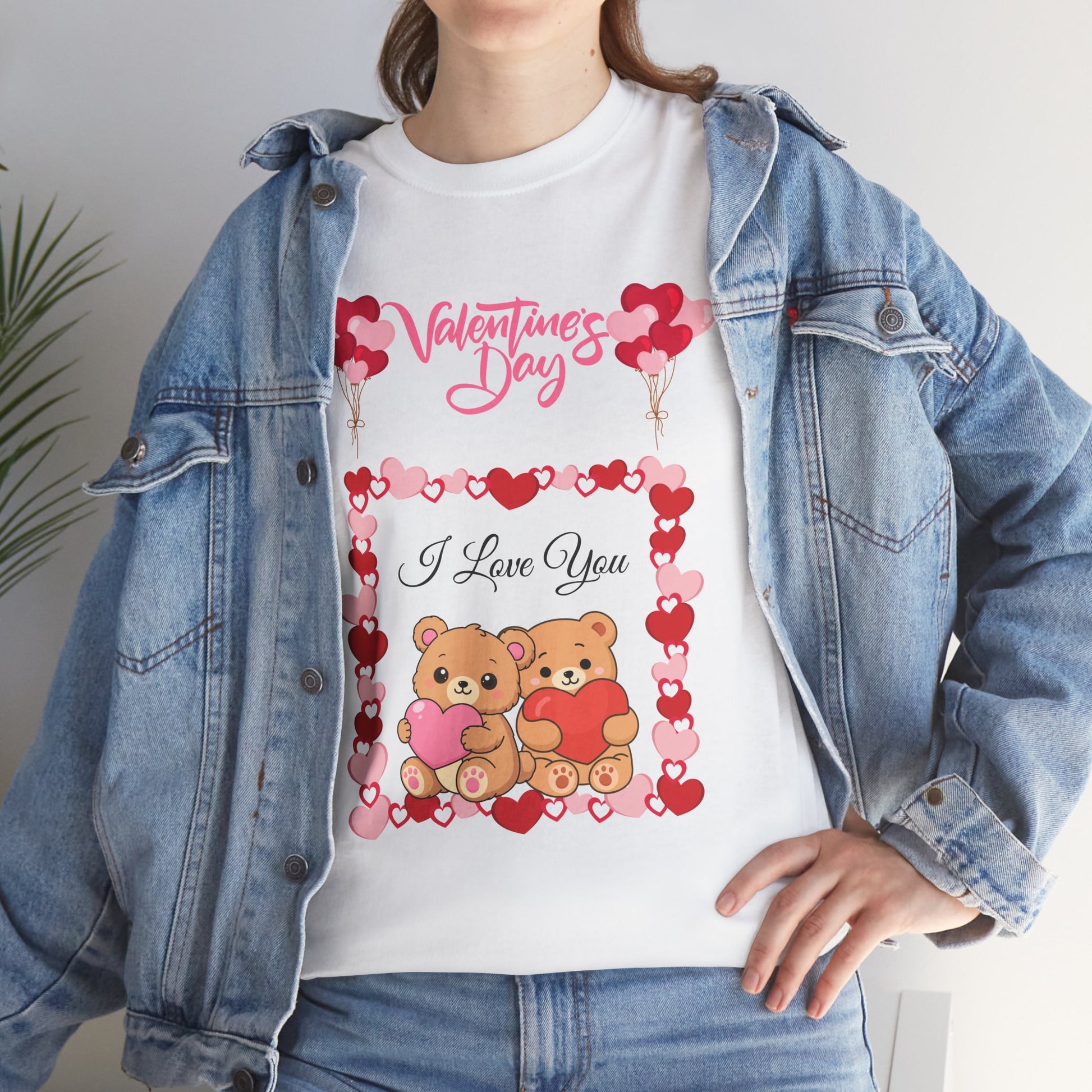 Valentine's Day I Love You Teddy Bears T Shirt