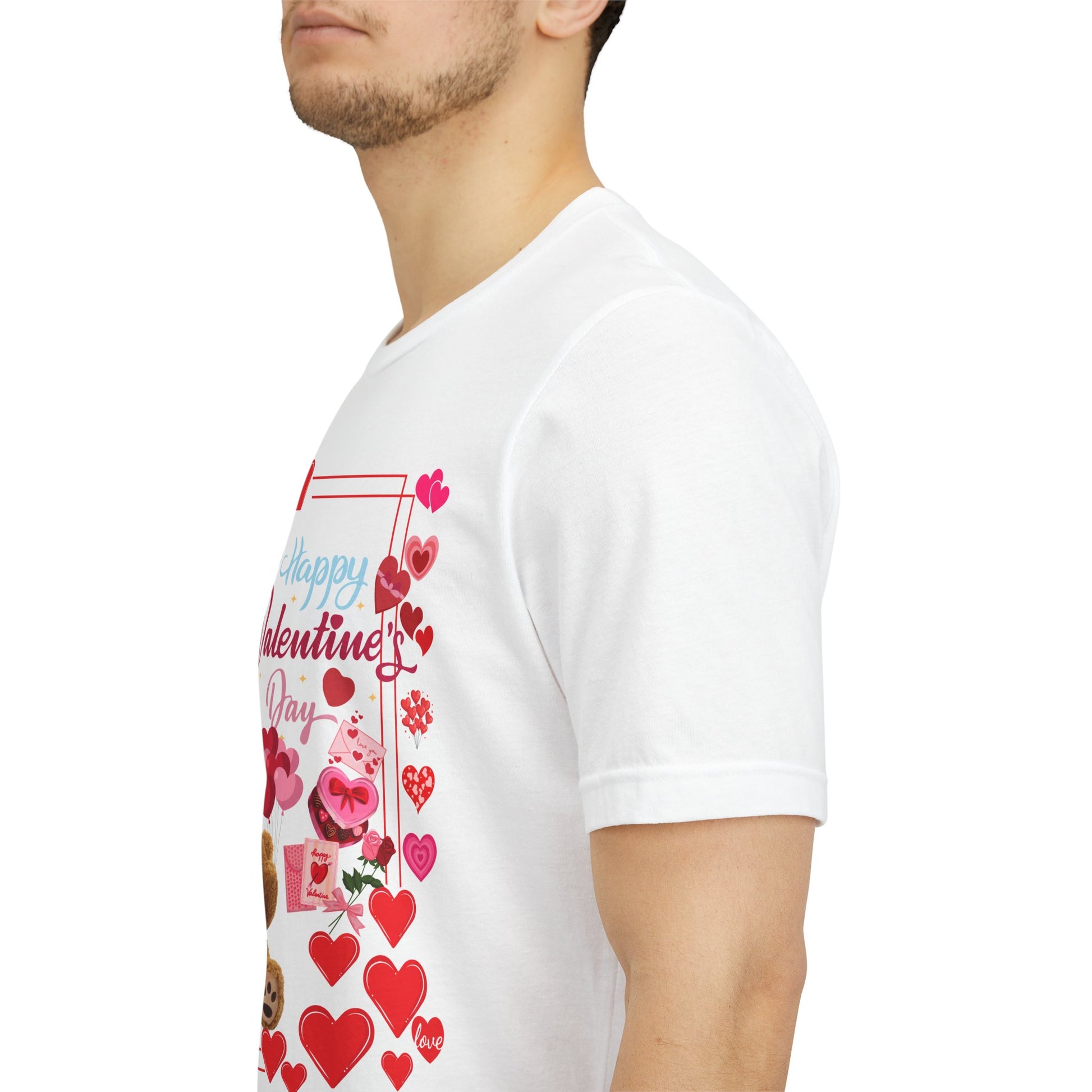 Valentine's Day Teddy Heart Tee