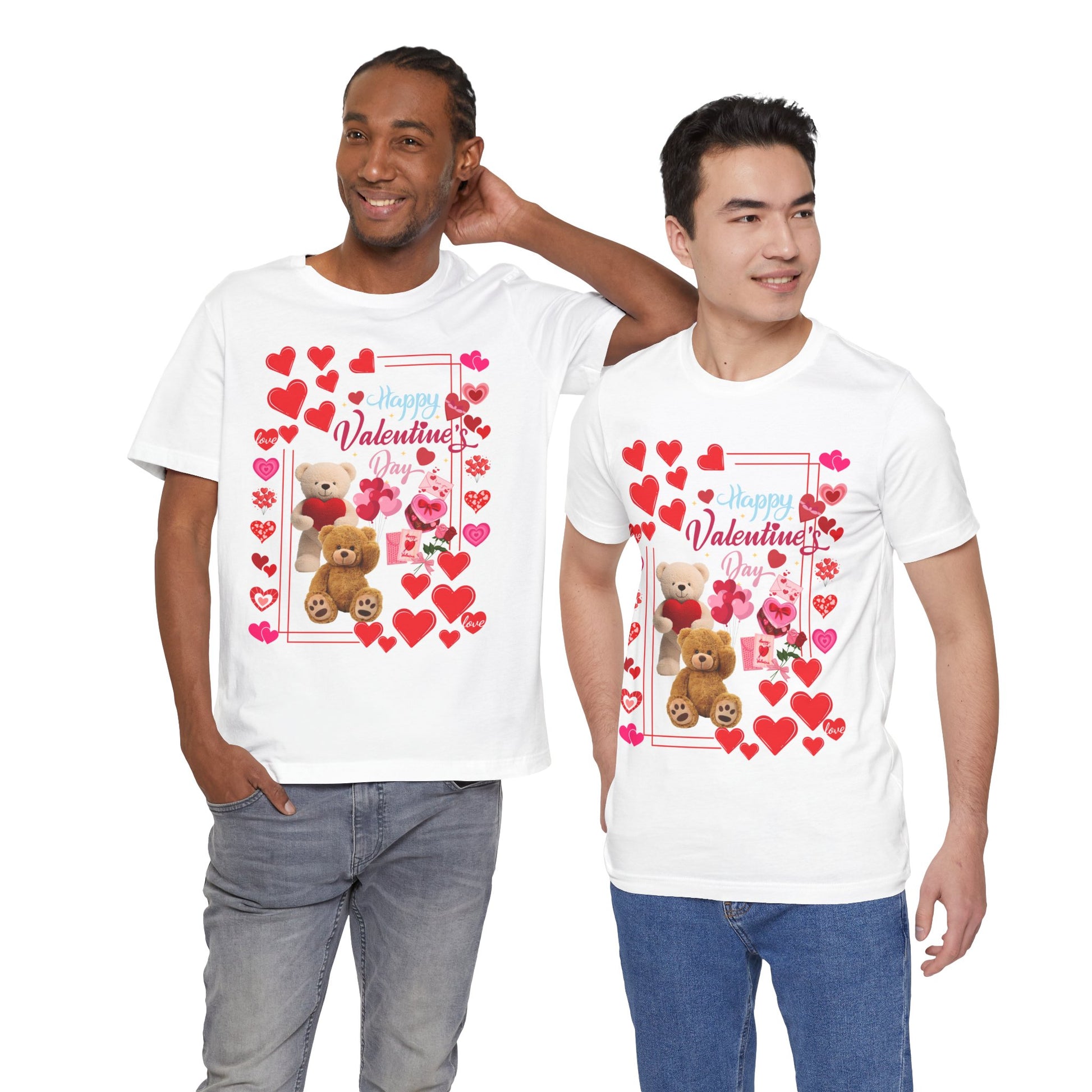 Valentine's Day Teddy Heart Tee