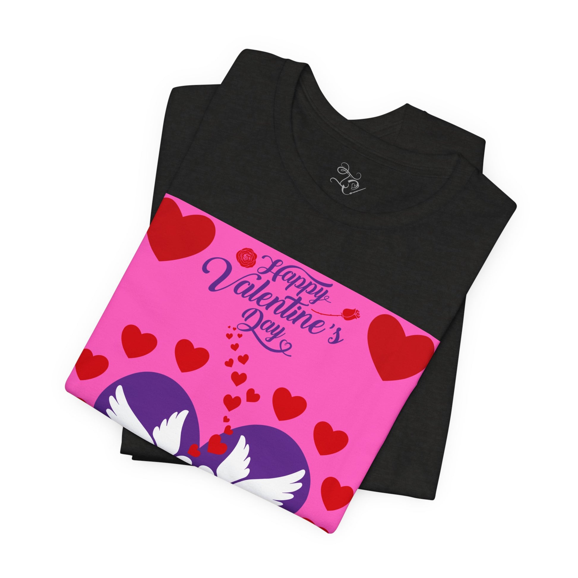 Valentines Day Together Forever Heart Doves T Shirt