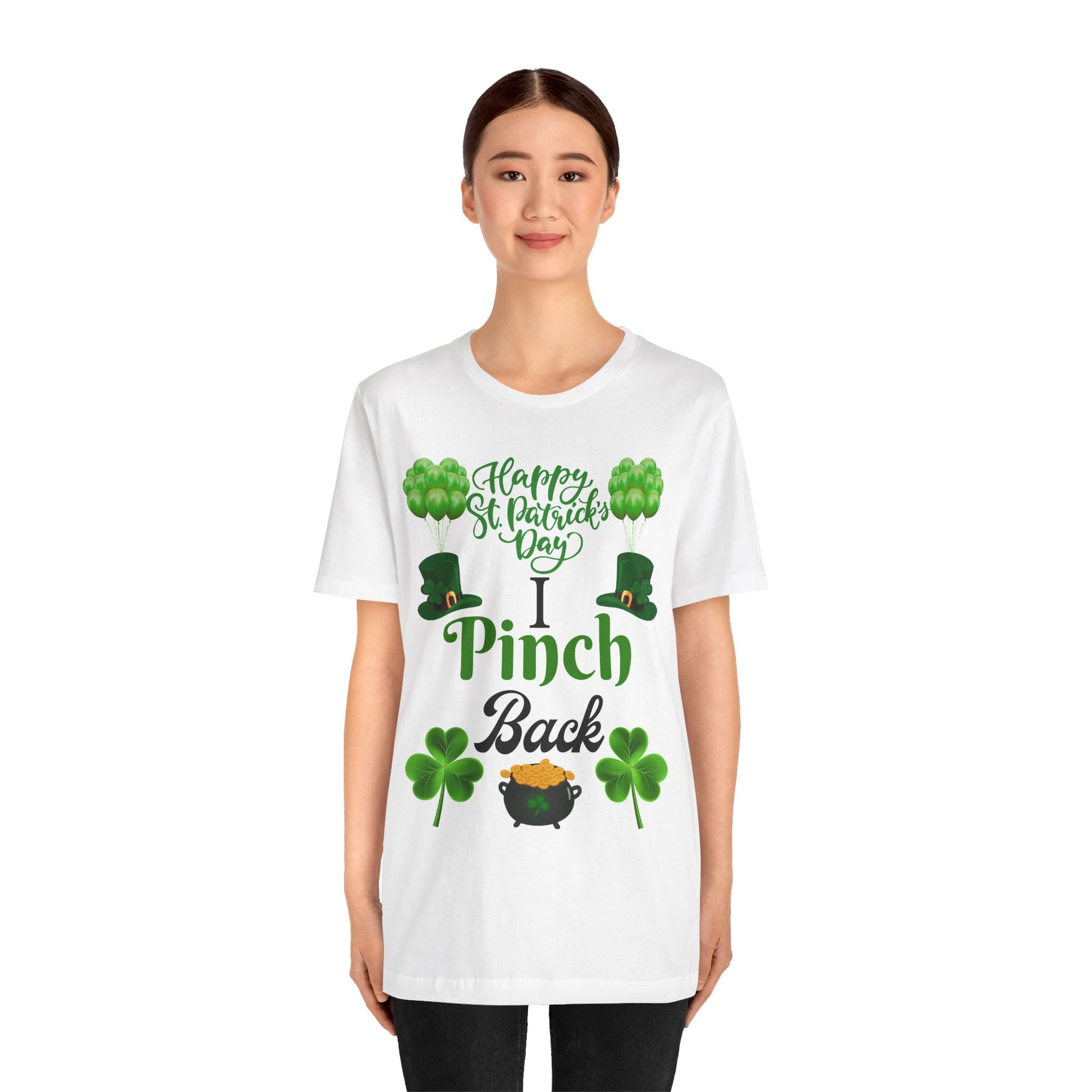 St Patrick's Day I Pinch Back T Shirt