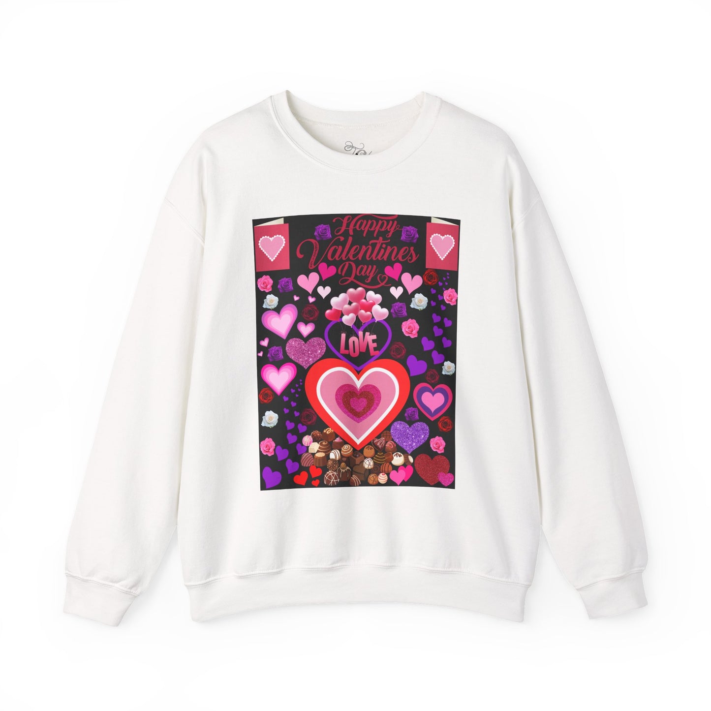 Valentine's Day Heart Love Sweatshirt