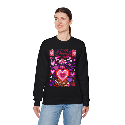 Valentines Day Heart Love Sweatshirt
