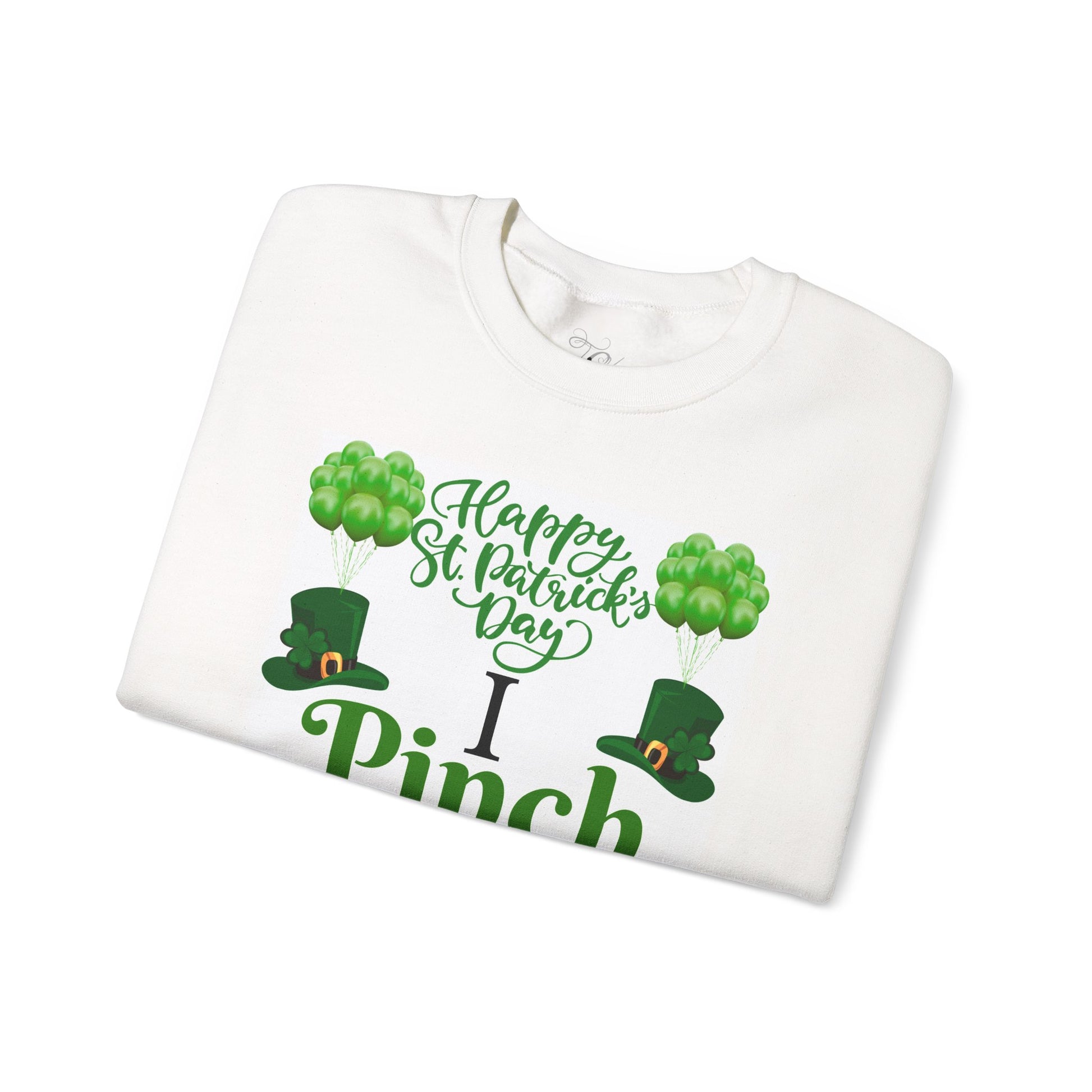I Pinch Back St Patrick's Day Sweatshirt