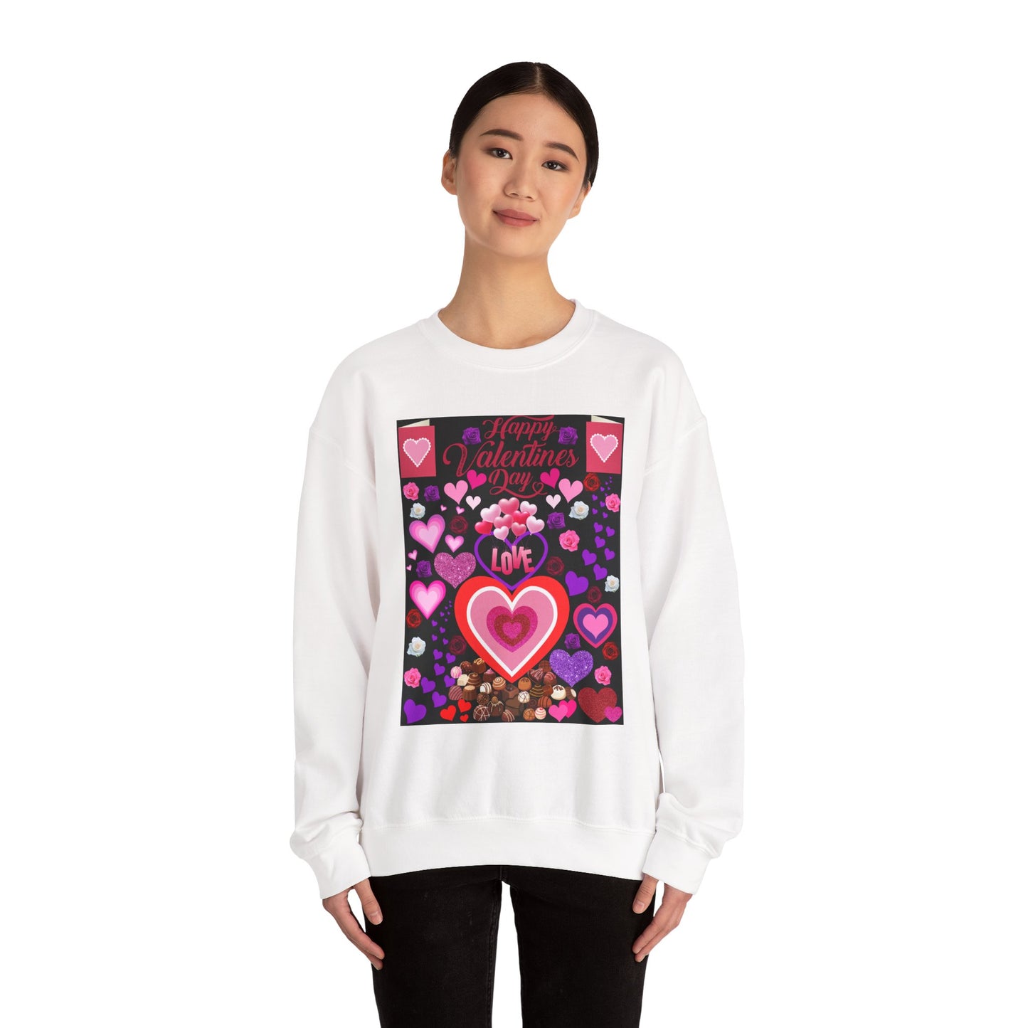 Valentine's Day Heart Love Sweatshirt