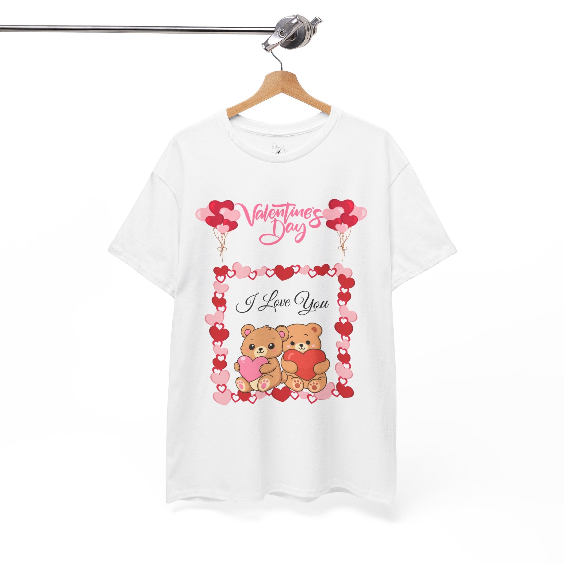 Valentine's Day I Love You Teddy Bears T Shirt